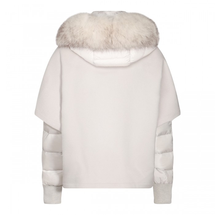 GREY WOOL DOWN JACKET 2