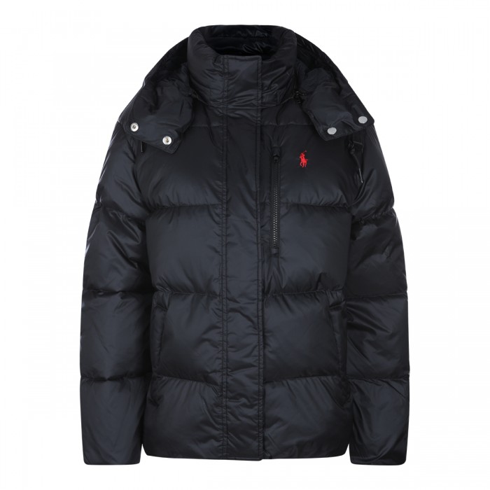 BLACK PUFFER DOWN JACKET