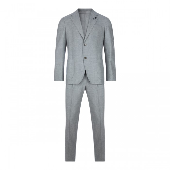 GREY VIRGIN WOOL SUIT