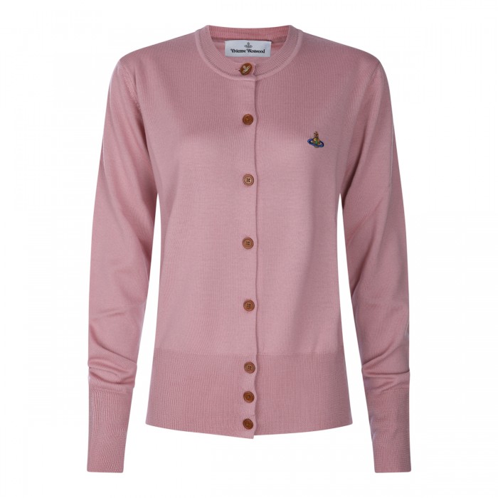 ROSE WOOL BEA CARDIGAN