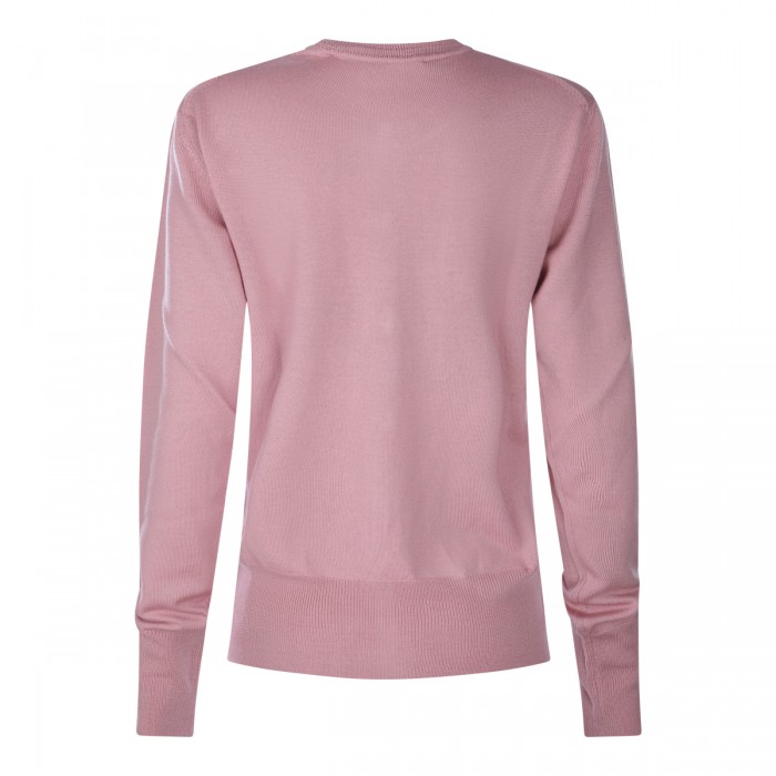 ROSE WOOL BEA CARDIGAN 2