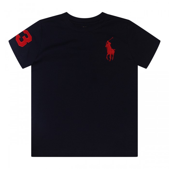 NAVY COTTON T-SHIRT