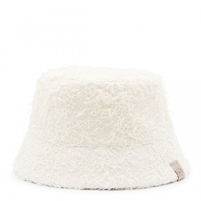 WHITE COTTON HAT