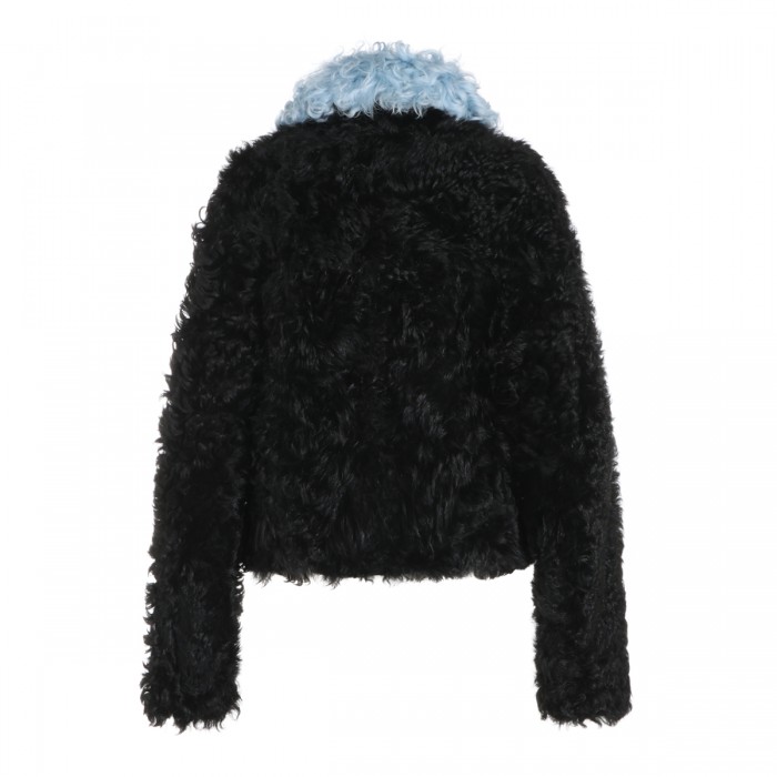 BLACK FUR JACKET 2