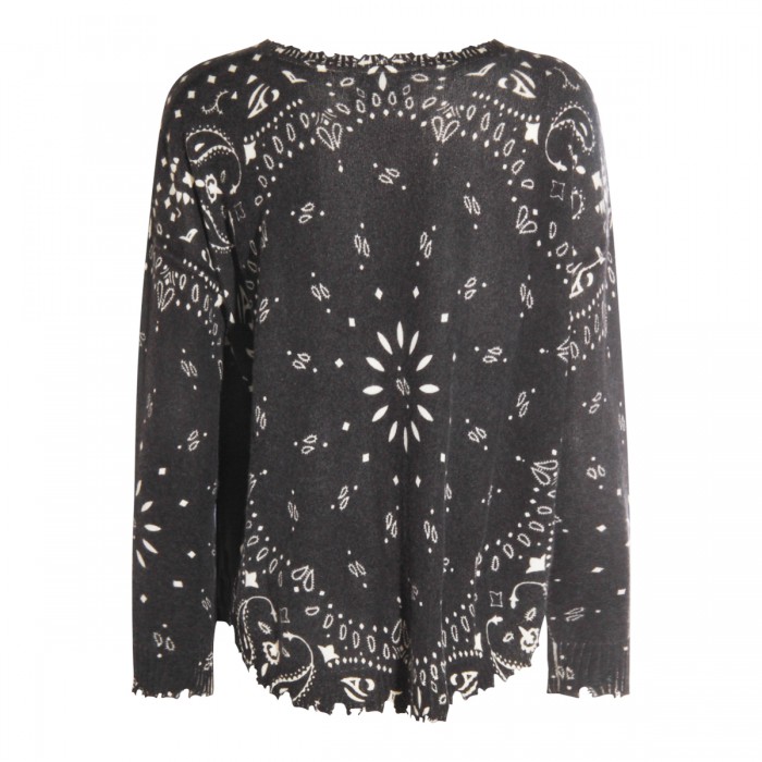 BLACK WOOL KNITWEAR 2
