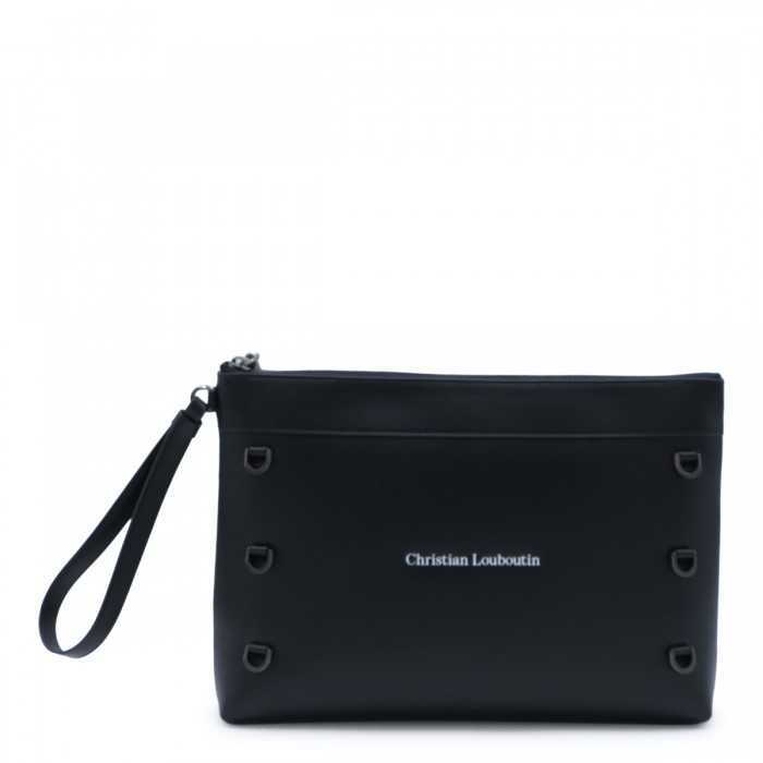 BLACK LEATHER POUCHES