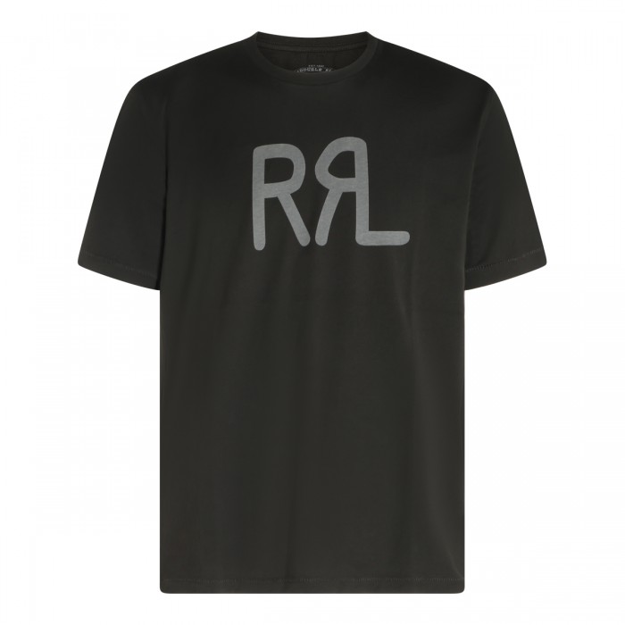 BLACK COTTON T-SHIRT