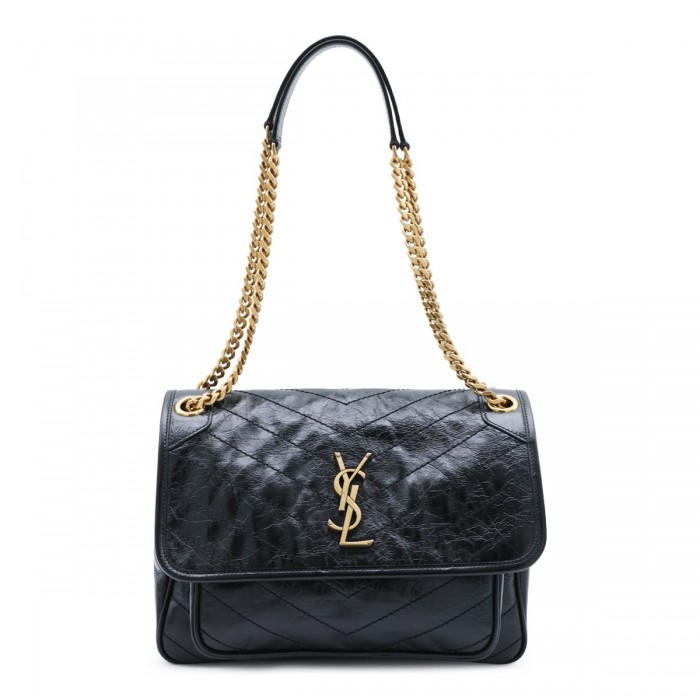 DARK GREEN LEATHER NIKI...