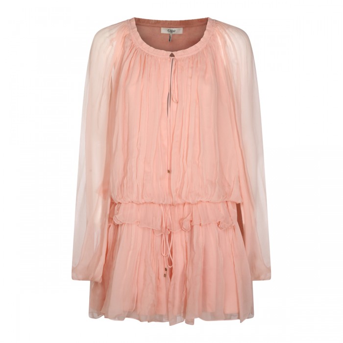 ROSE SILK DRESS