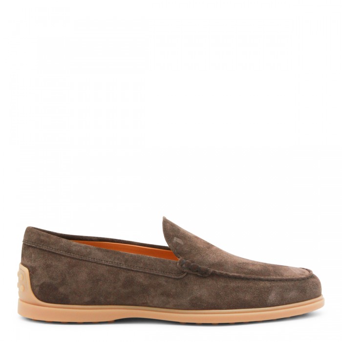DARK BROWN LEATHER LOAFERS