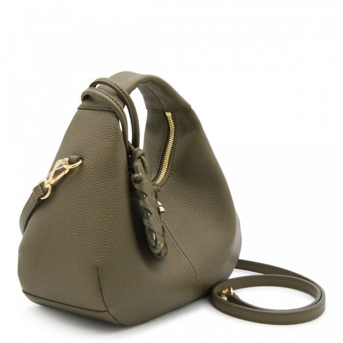 GREEN MINI HOBO SHOULDER BAG 2