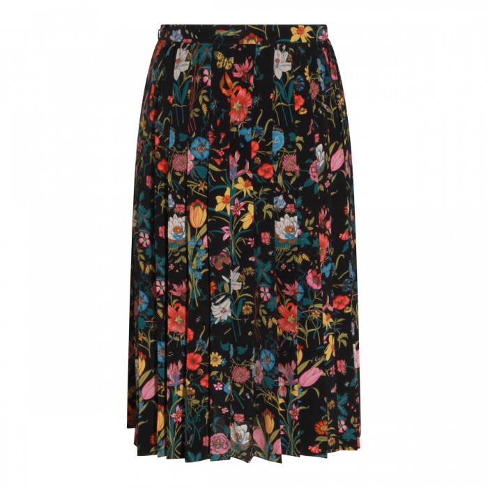 FLORA SILK SKIRT 2