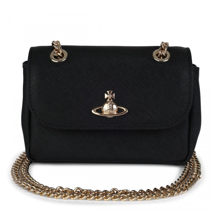 BLACK LEATHER PURSE SMALL...