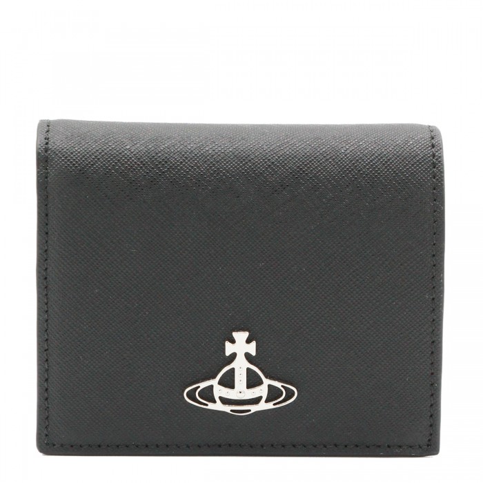BLACK LEATHER WALLET