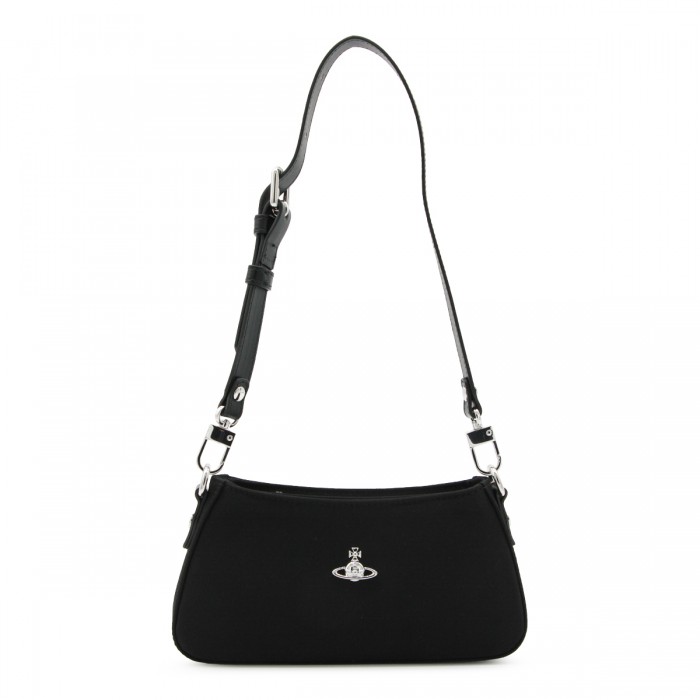 BLACK TASHA SHOULDER PHONE BAG