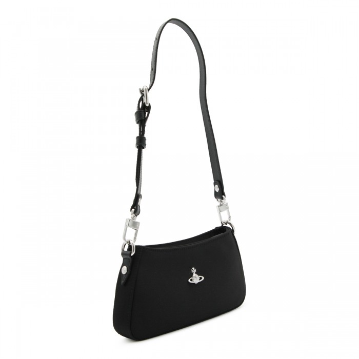 BLACK TASHA SHOULDER PHONE BAG 2