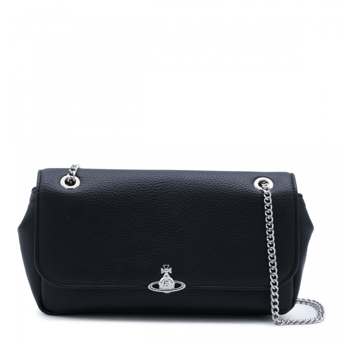BLACK CHAIN SHOULDER BAG