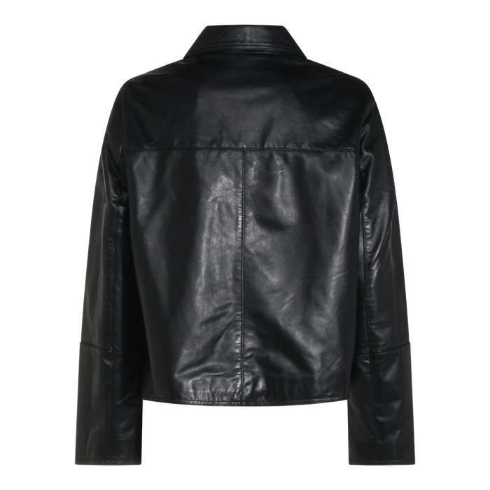 BLACK LEATHER JACKET 2