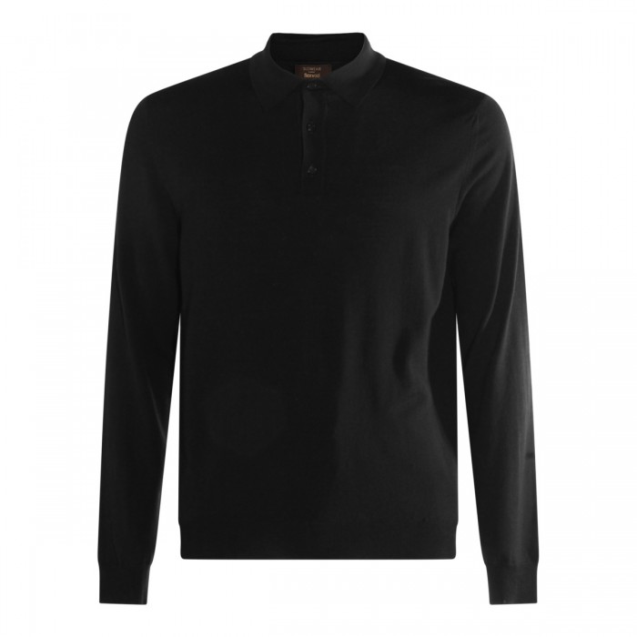 BLACK VIRGIN WOOL SWEATER