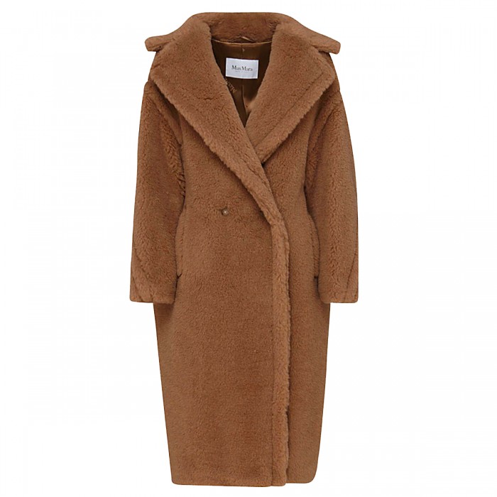 CAMEL WOOL AND SILK BLEND...