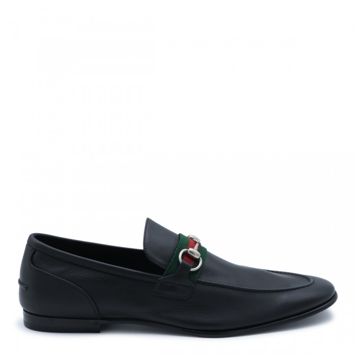BLACK LEATHER WEB RIBBON...