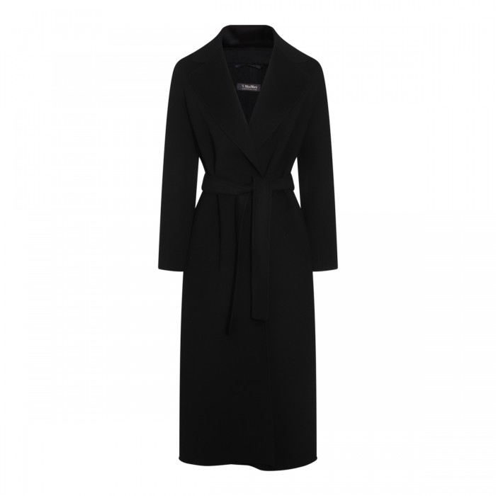 BLACK VIRGIN WOOL POLDO...