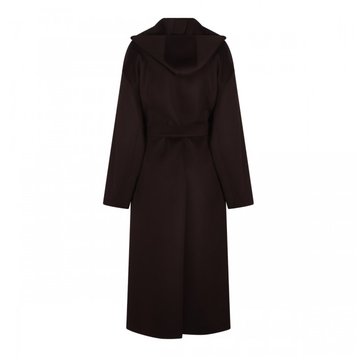 BROWN VIRGIN WOOL OLMO LONG... 2