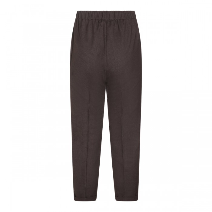 CHOCO WOOL BLEND PANTS 2