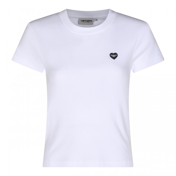 WHITE COTTON SMALL HEART...