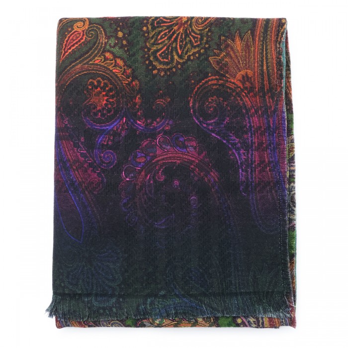 MULTICOLOR WOOL SCARF