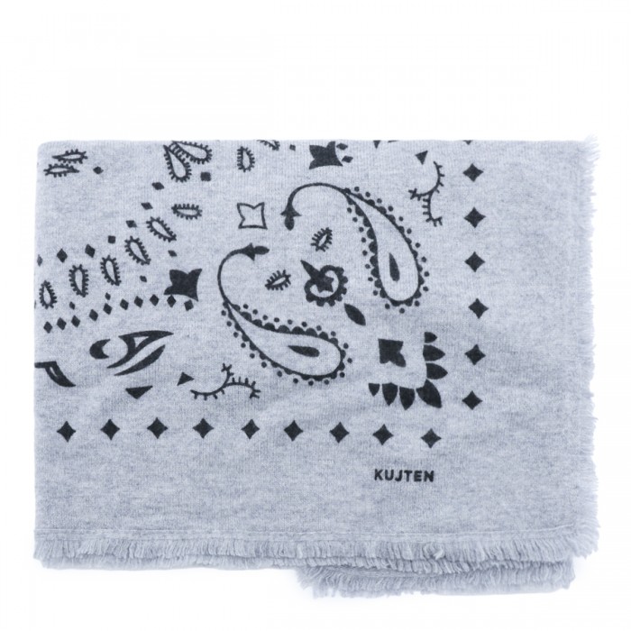 GREY MELANGE CASHMERE...