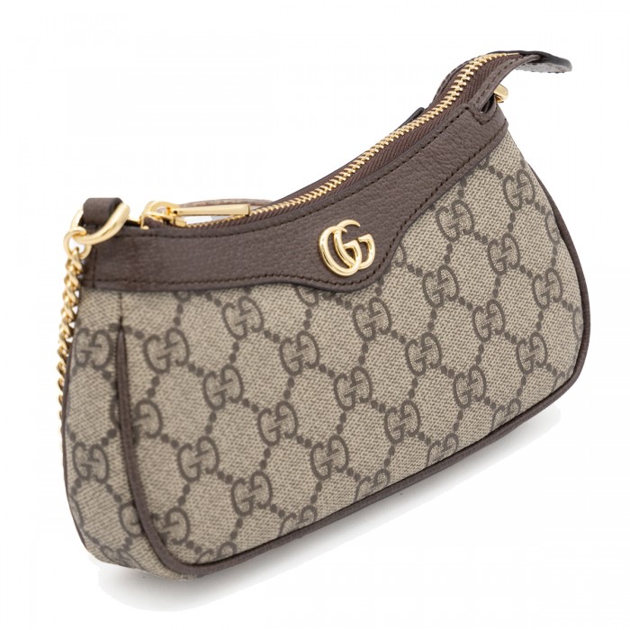 BEIGE OPHIDIA MINI BAG 2