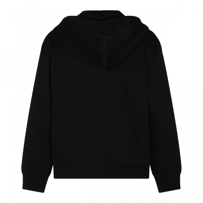 BLACK COTTON HOODED SMALL... 2