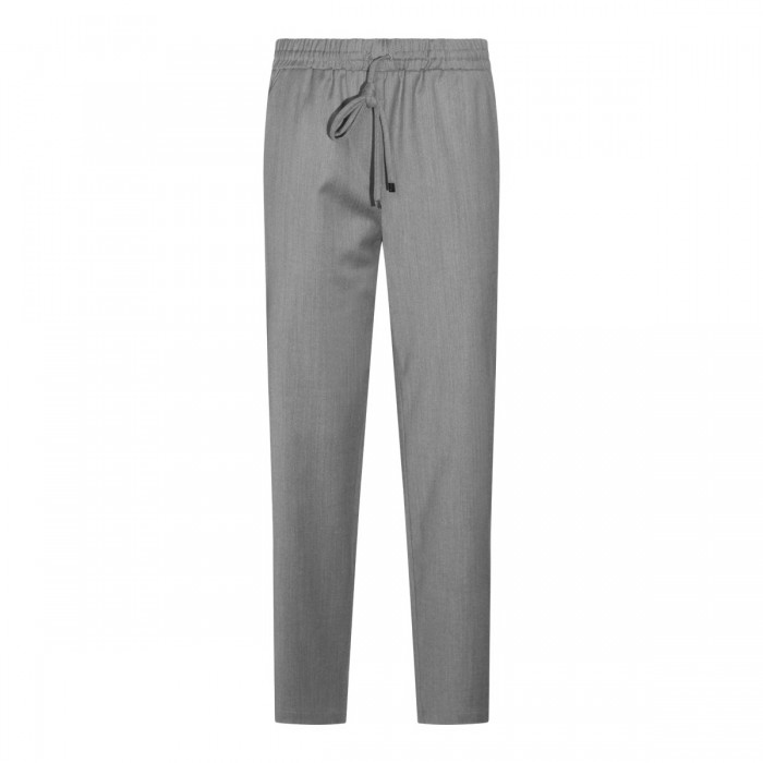 GREY WOOL PANT