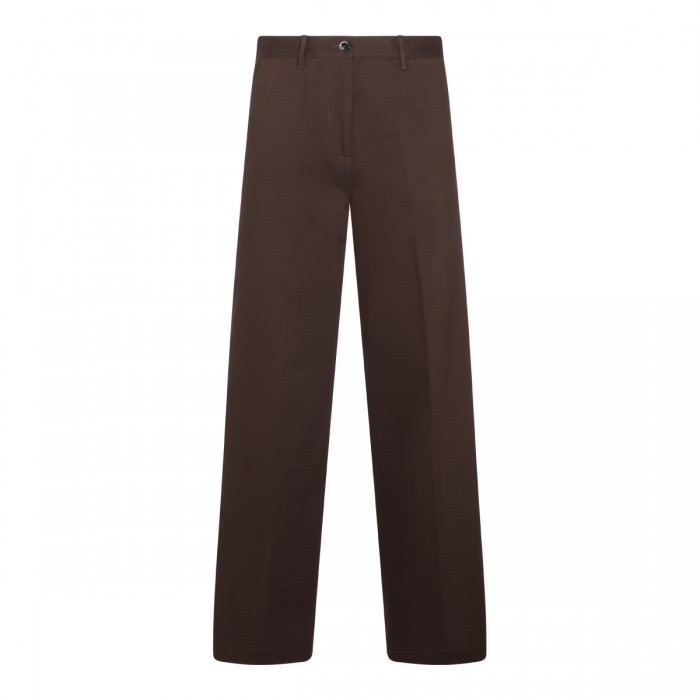 BROWN WOOD COTTON AND...