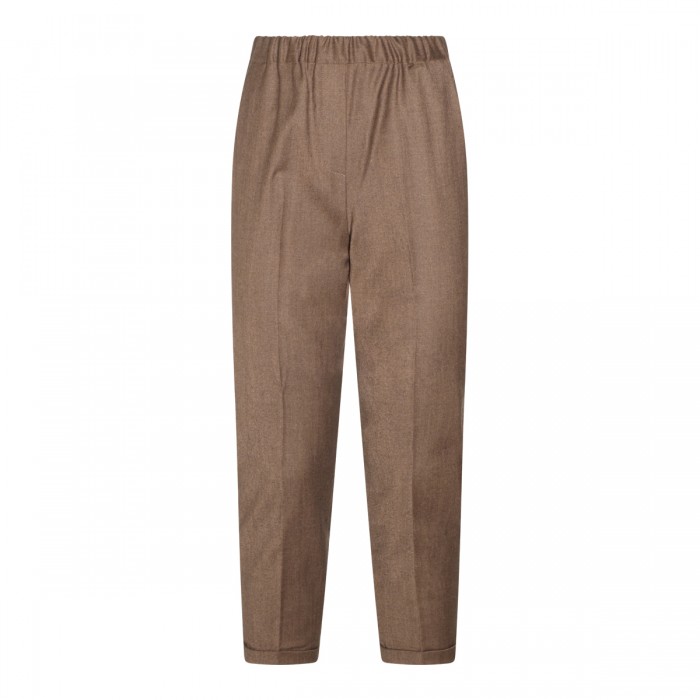 BLACK WOOL PANT 2