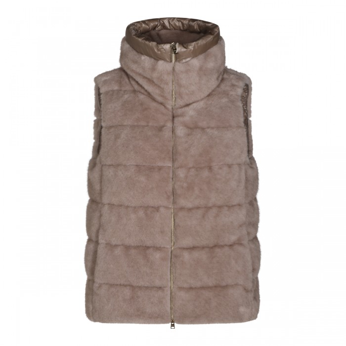 CHANTILLY VEST FUR JACKET