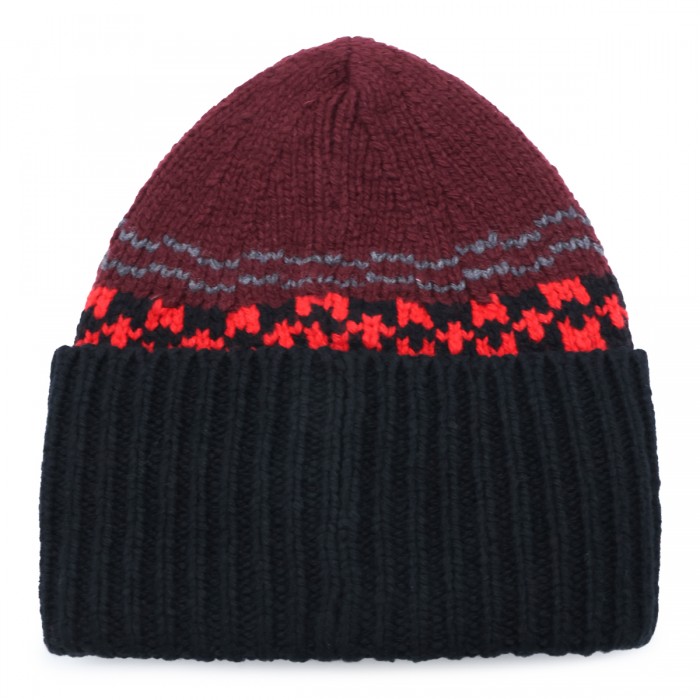 MULTICOLOR WOOL BEANIE 2