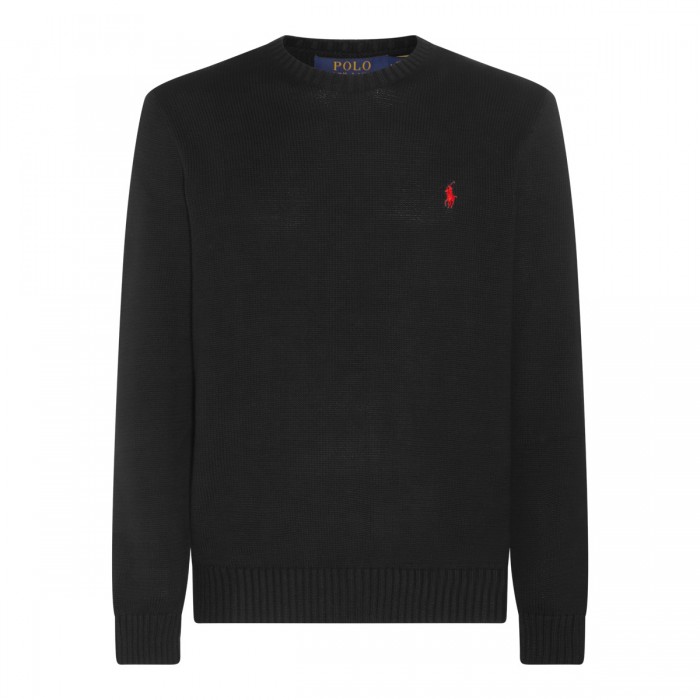 BLACK COTTON KNITWEAR