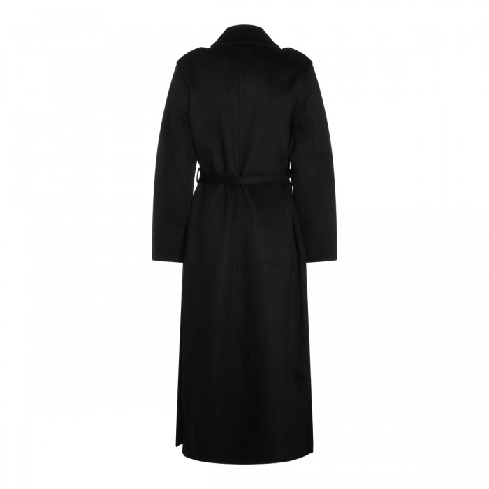 BLACK WOOL COAT 2