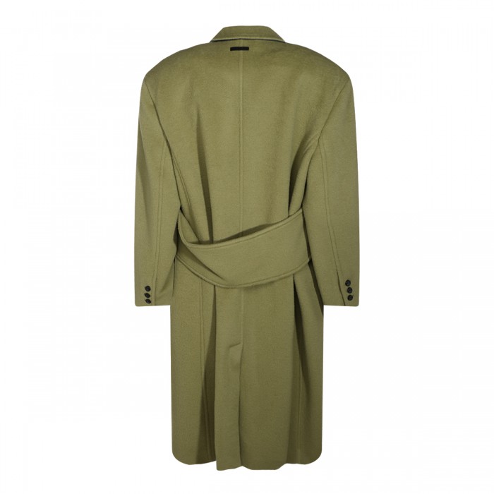 GREEN WOOL COAT 2