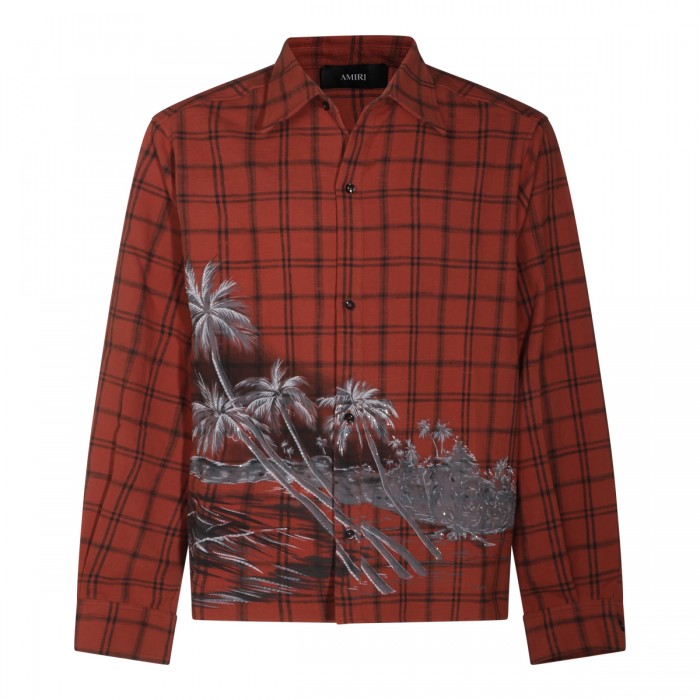 RED COTTON SHIRT