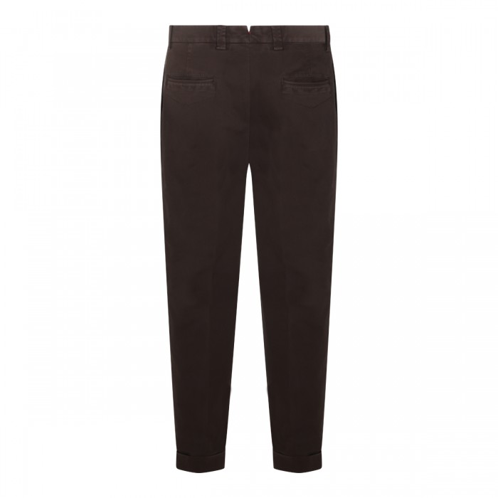 BROWN COTTON PANTS 2