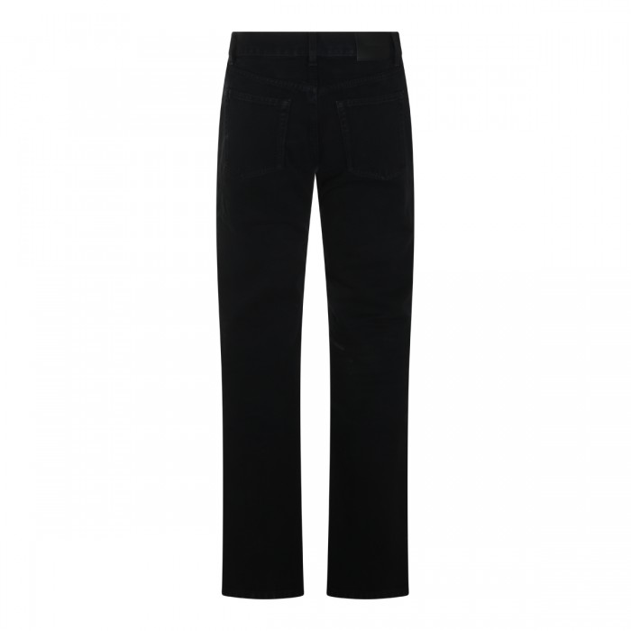 BLACK COTTON JEANS 2