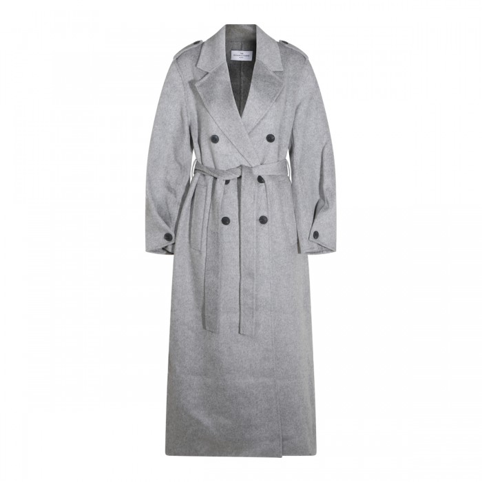 GREY WOOL COAT