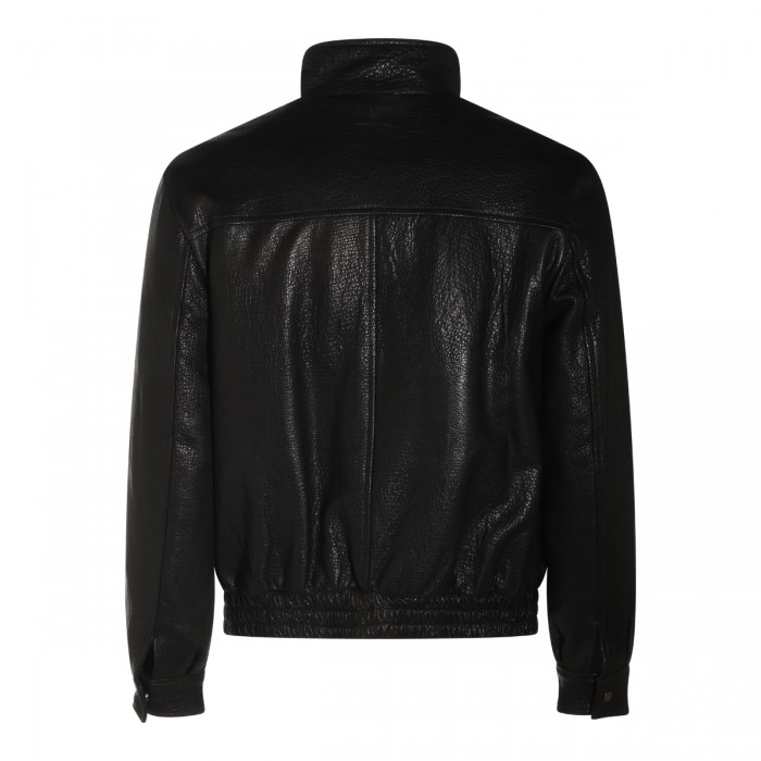BLACK LEATHER JACKET 2