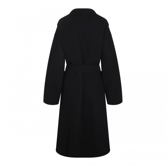 BLACK WOOL COAT 2
