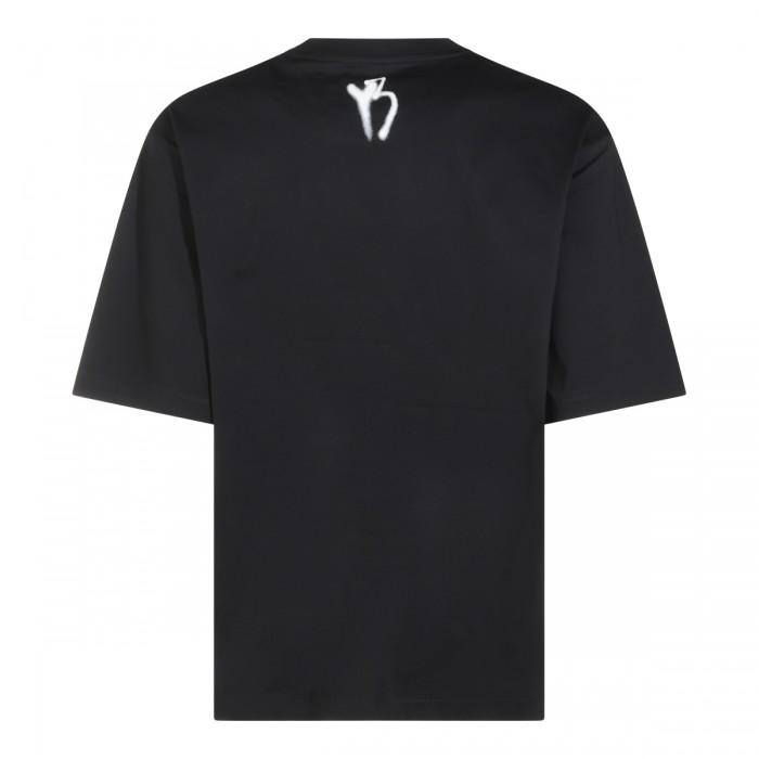 BLACK COTTON T-SHIRT 2