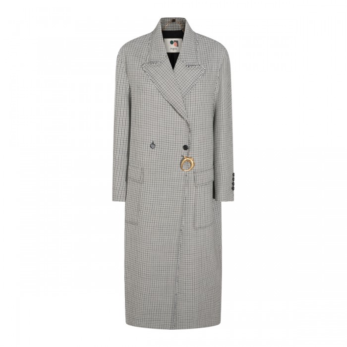 GREY VISCOSE COATS