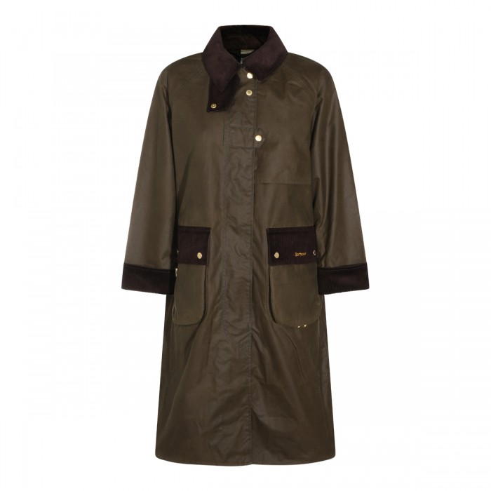 BROWN COTTON COAT